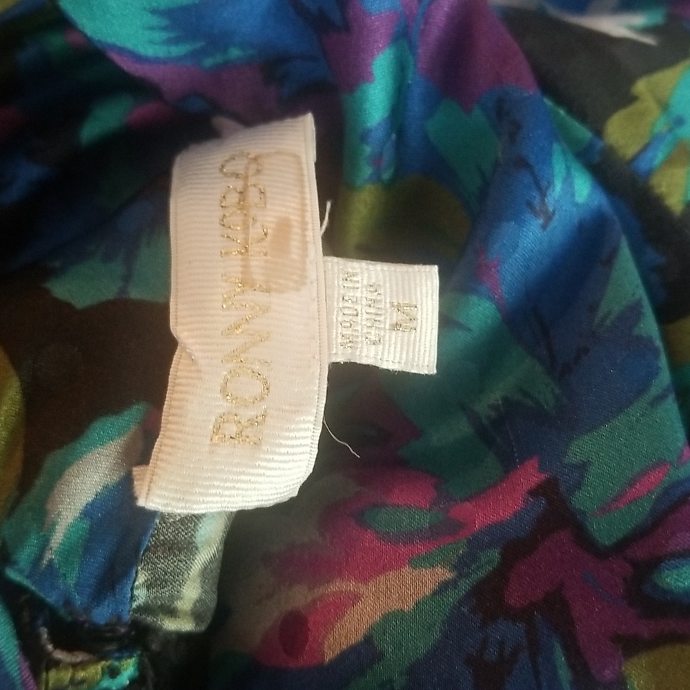 Ronny Kobo Collection Annika Silk Blend Floral Mini Bodycon Dress - Picture 4 of 4